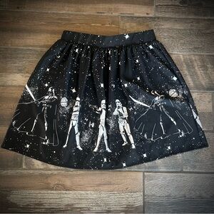 Her Universe Dark Side Star Wars Storm Troopers Skirt Hot Topic L